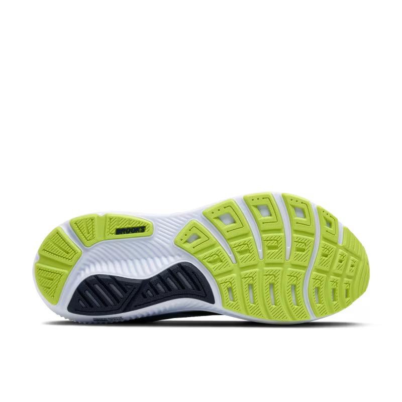 BROOKS M Ghost 17 (2E) PEACOAT/LIME/BLUE