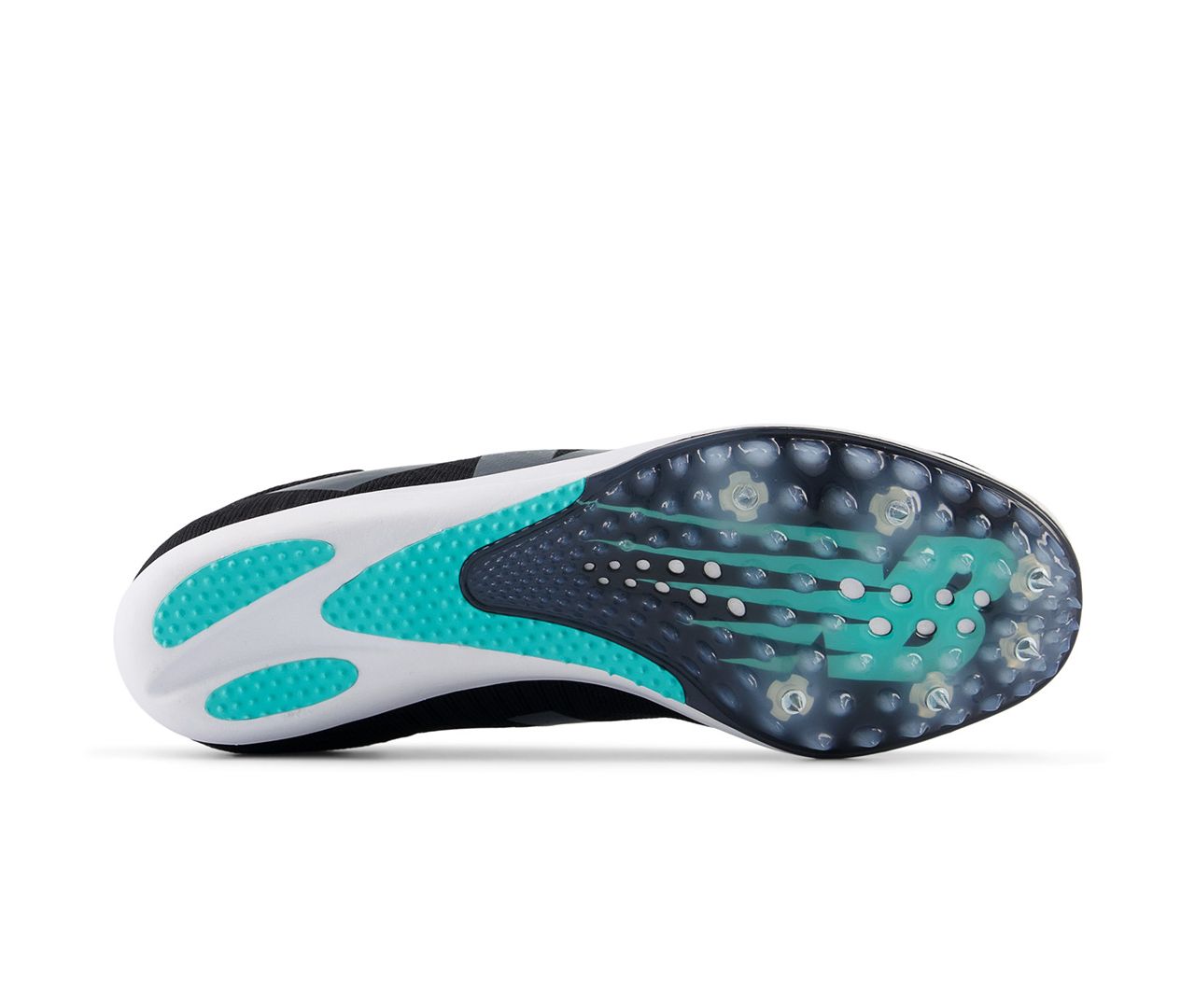 NEW BALANCE M MD500V9 D Width BLACK/WHITE/TURQUOISE