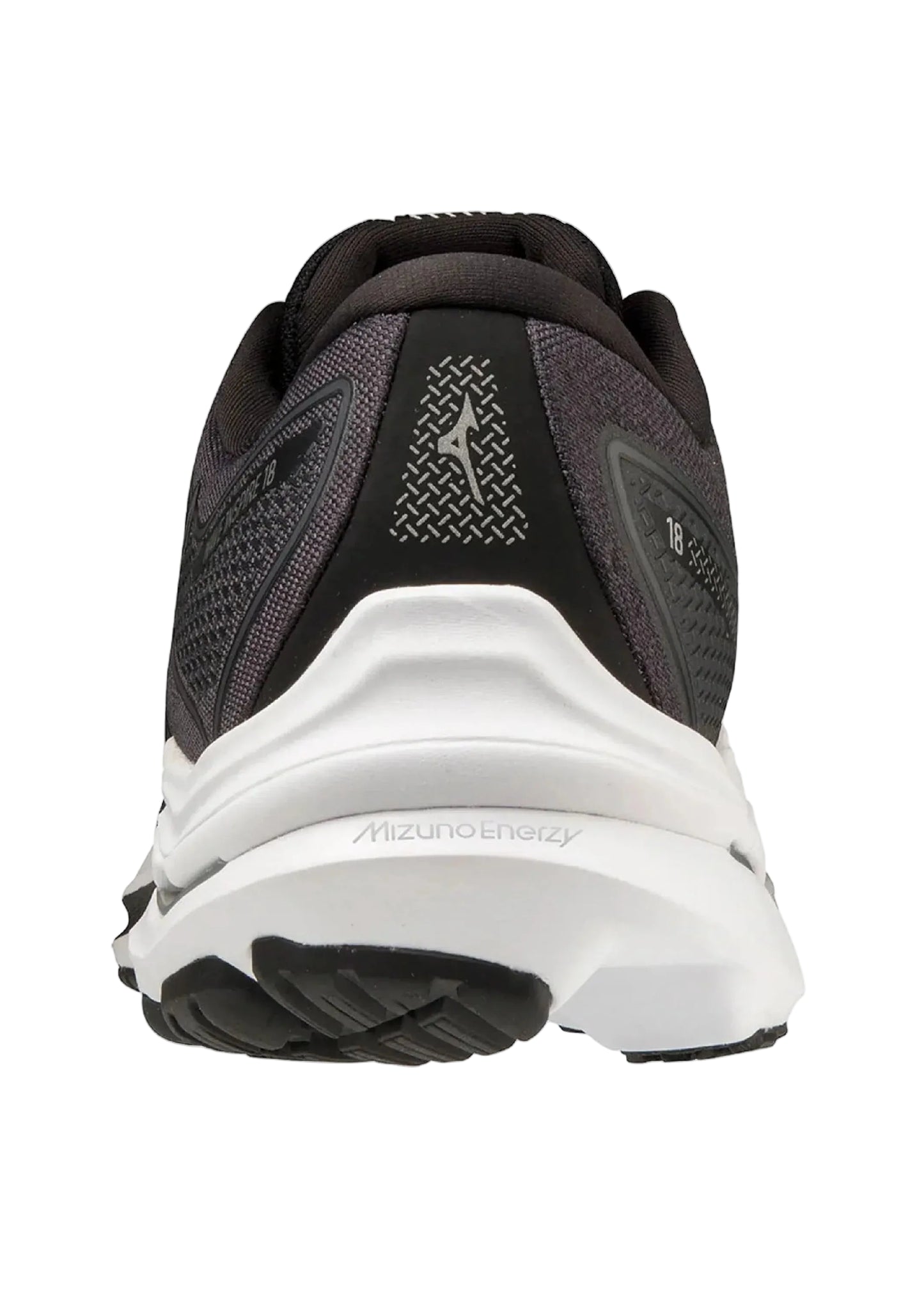 MIZUNO M Inspire 18 Waveknit BLACK/WHITE
