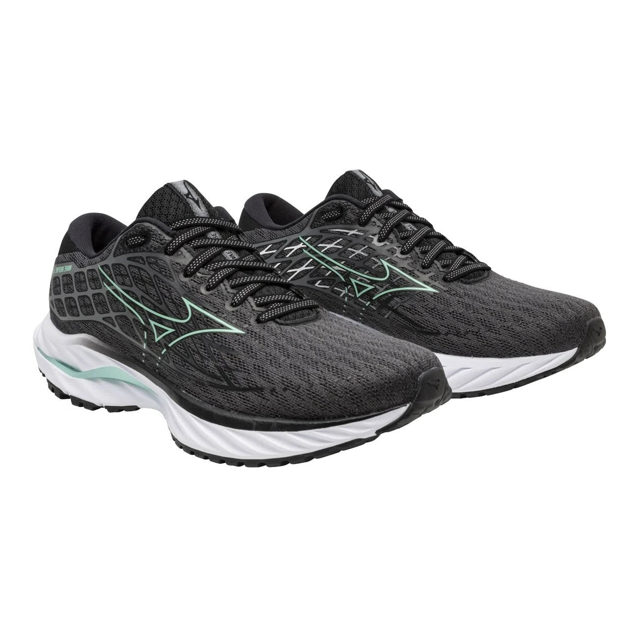 MIZUNO W Wave Inspire 20 (d) IRON GATE/DUSTY JADE GREEN/BLAC