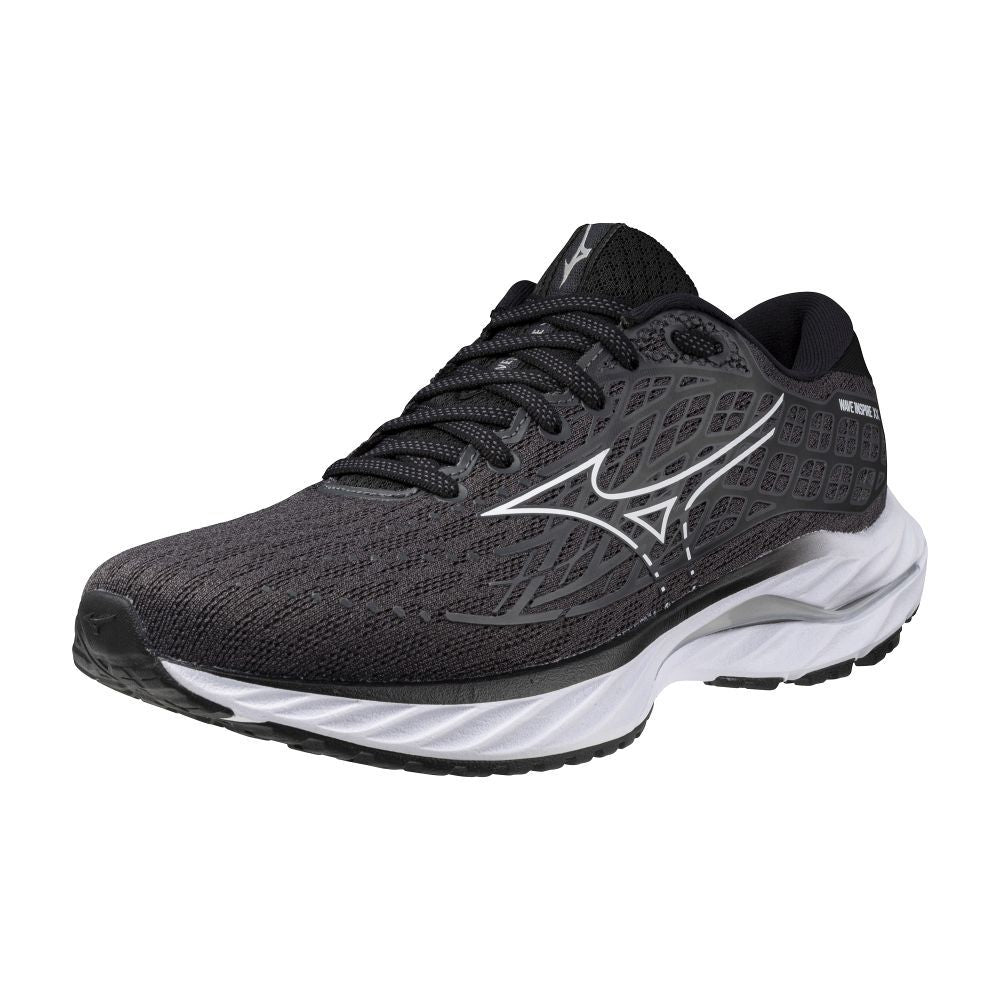 MIZUNO W Wave Inspire 20 EBONY/WHITE/BLACK