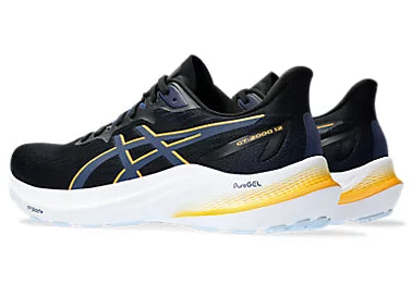 ASICS M Gt- 2000 12 (2E) M BLACK/FELLOW YELLOW
