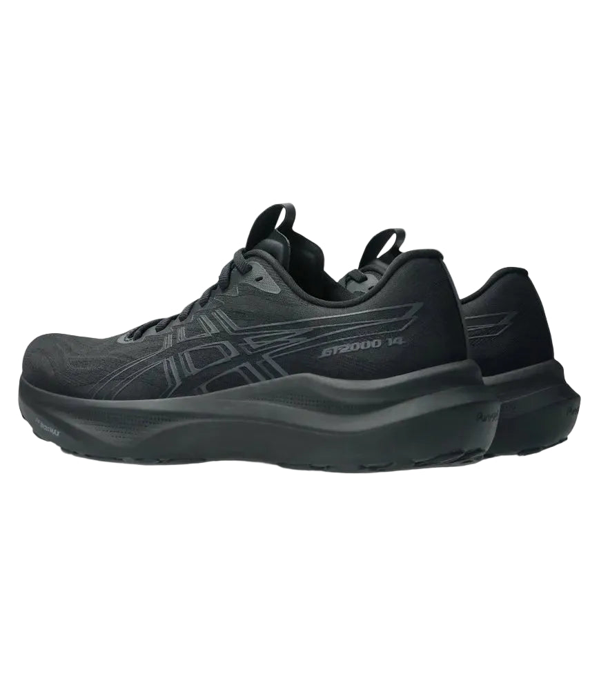 ASICS M GT 2000 14 (d) BLACK/GREEN GLOW