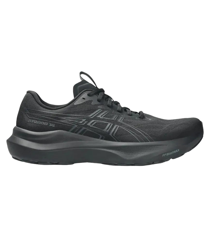 ASICS M GT 2000 14 (d) BLACK/GREEN GLOW