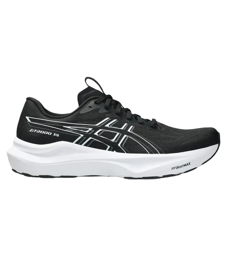ASICS W GT 2000 14 (b) BLACK/WHITE