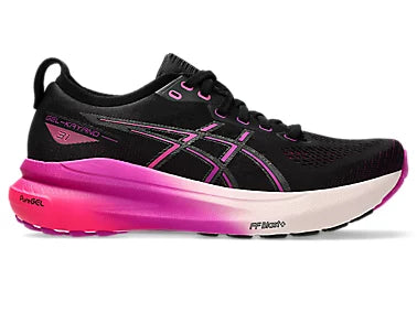 ASICS W Kayano 31 (d) BLACK/BOLD MAGENTA