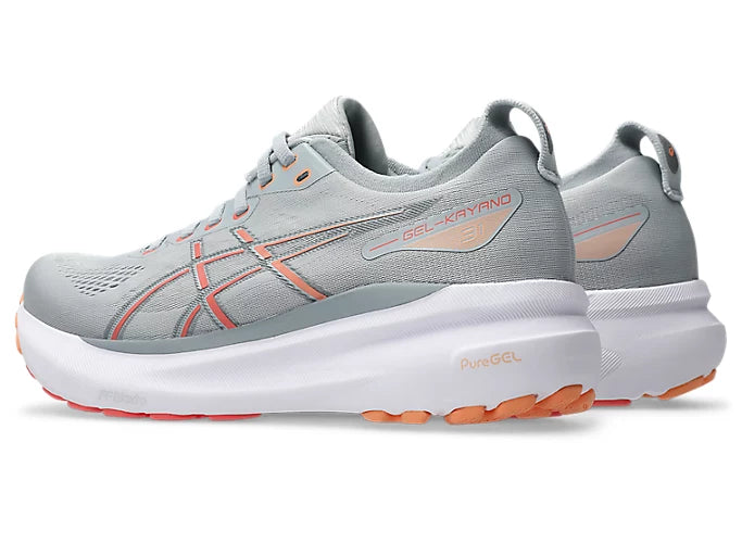 ASICS W Asics W Gel Kayano 31 PIEDMONT GREY/PAPAYA