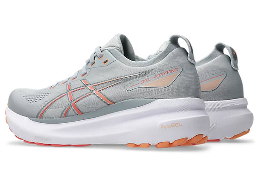 ASICS W Asics W Gel Kayano 31 PIEDMONT GREY/PAPAYA