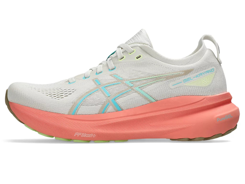 ASICS W Asics W Gel Kayano 31 BIRCH/ENERGY AQUA