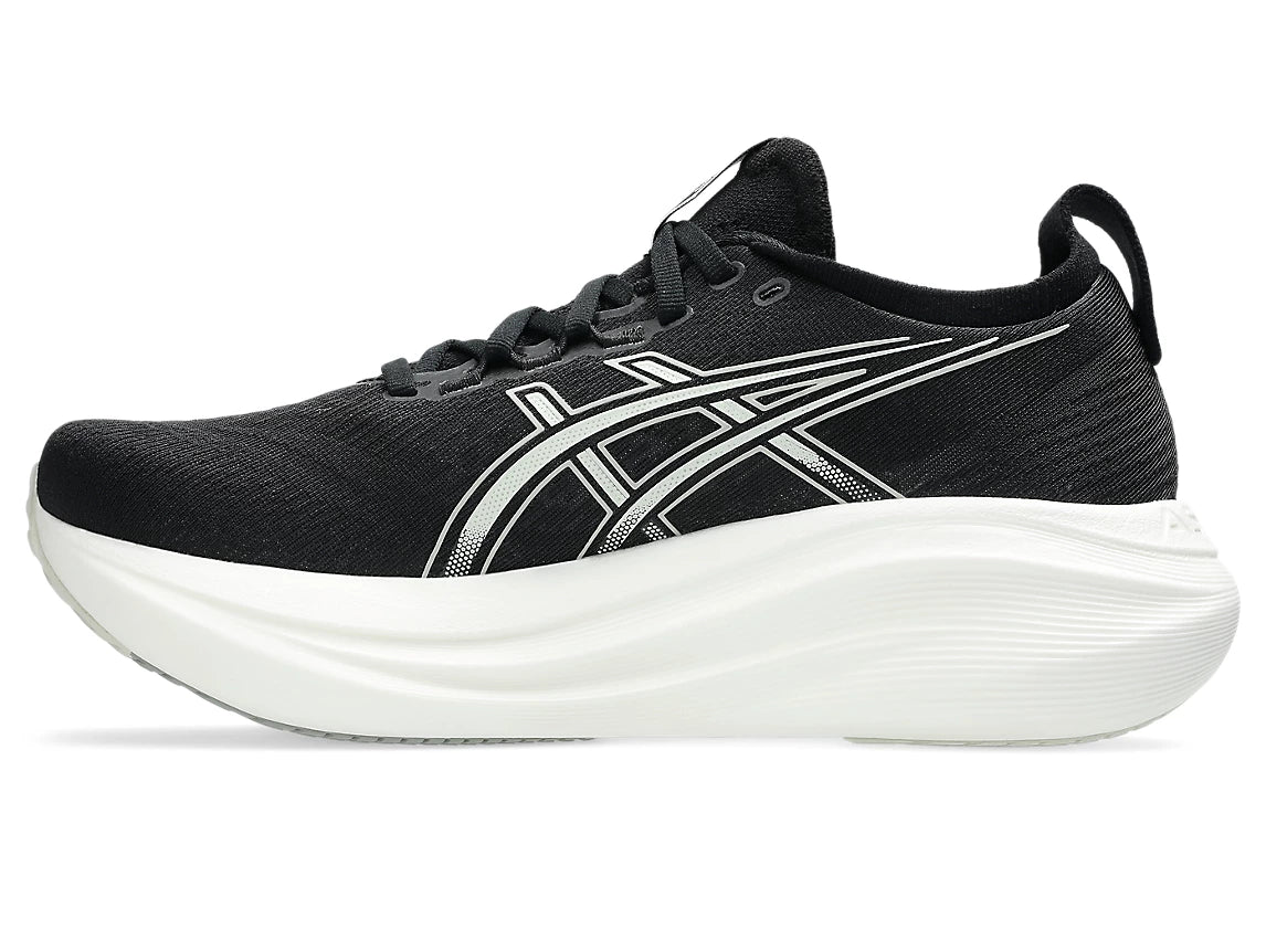 ASICS W Nimbus 27 (b) BLACK/LAVA GLOW