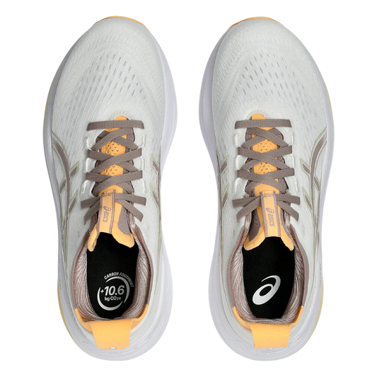 ASICS W Nimbus 27 (b) WHITE/FAWN