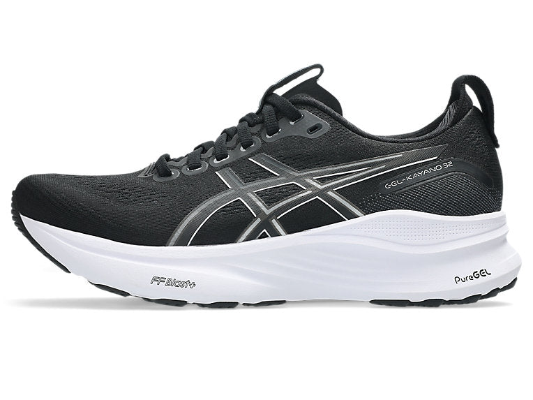 ASICS W Kayano 32 (2A) BLACK/WHITE