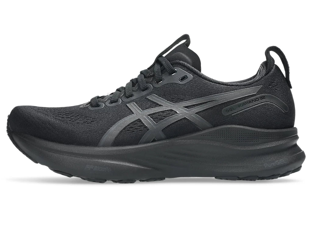ASICS W Kayano 32 (b) Black/graphite grey