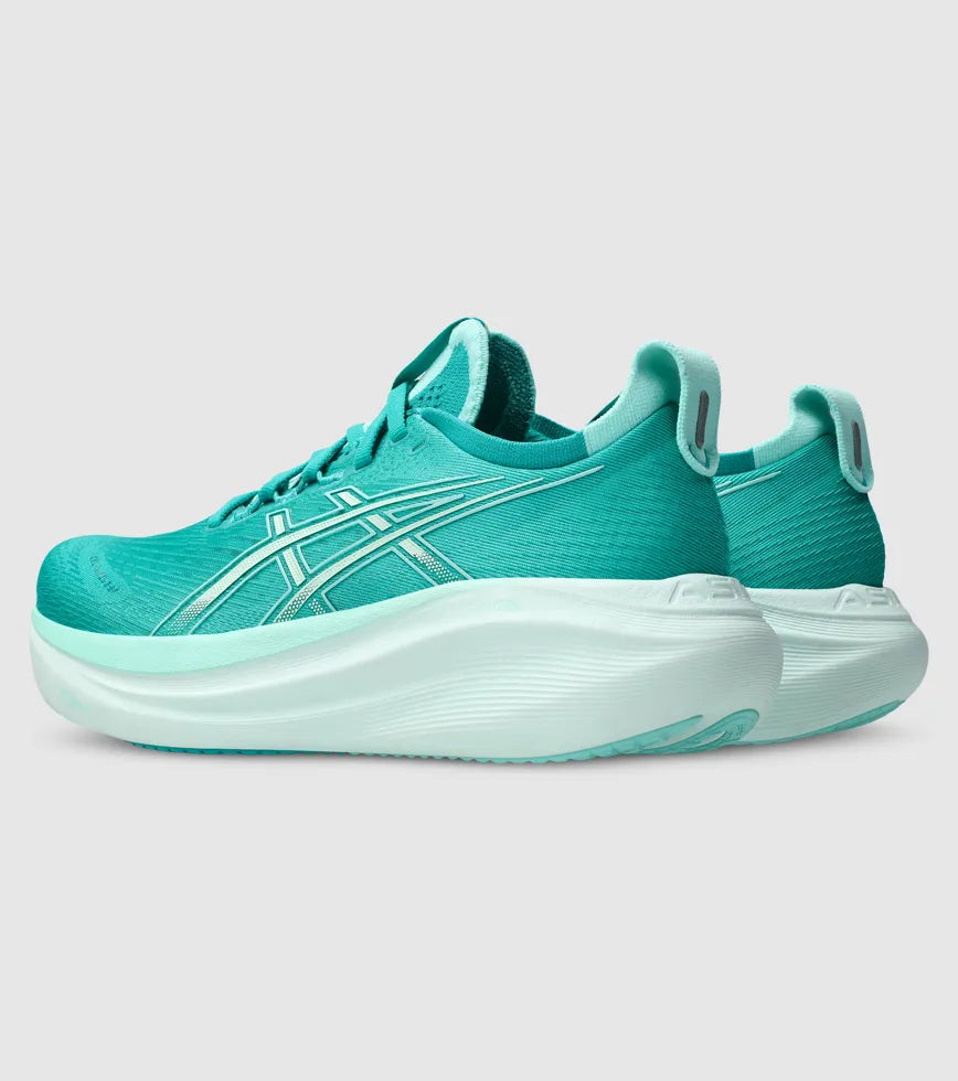 ASICS W Gel Nimbus 27 (b) WAVE TEAL/ILLUMATE MINT