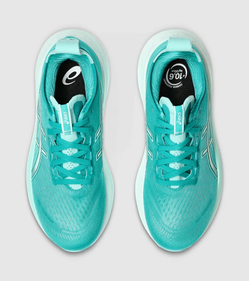 ASICS W Gel Nimbus 27 (b) WAVE TEAL/ILLUMATE MINT