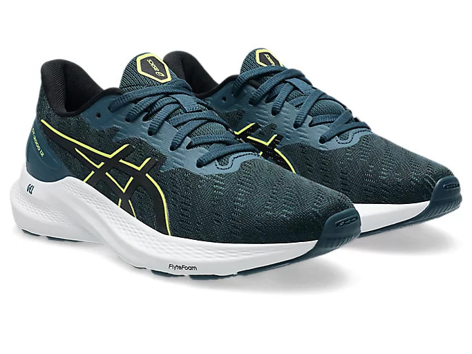 ASICS K GT-2000 12 GS TRANQUIL TEAL/CITRON