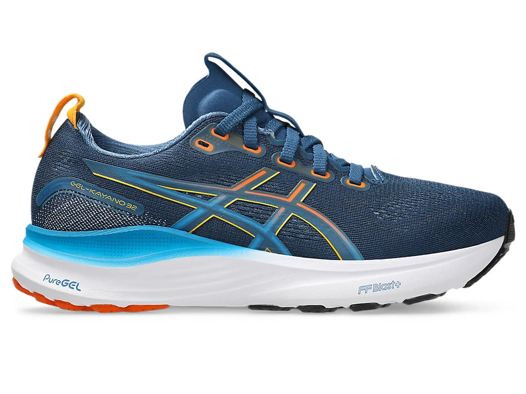 ASICS K Kayano 32 GS TWILIGHT BLUE/YAMABUKI
