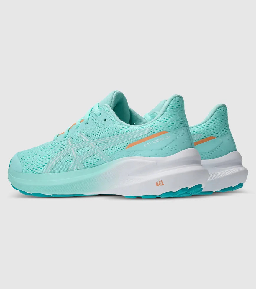 ASICS K GT 1000 13 GS ILLUMINATE MINT/WHITE