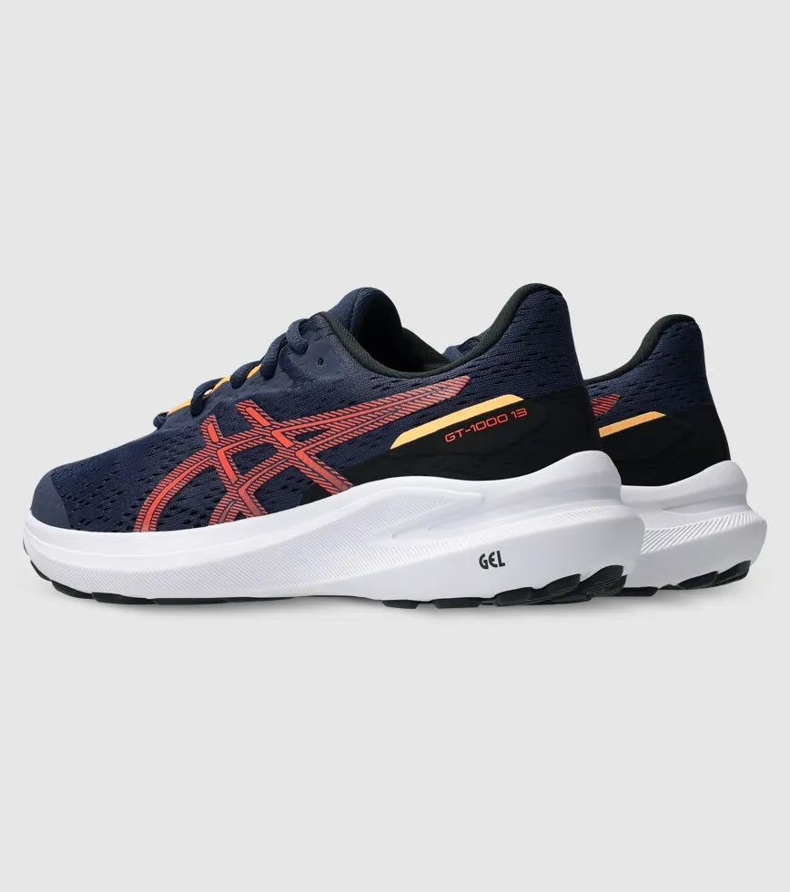 ASICS K GT 1000 13 GS MIDNIGHT/FLASH RED