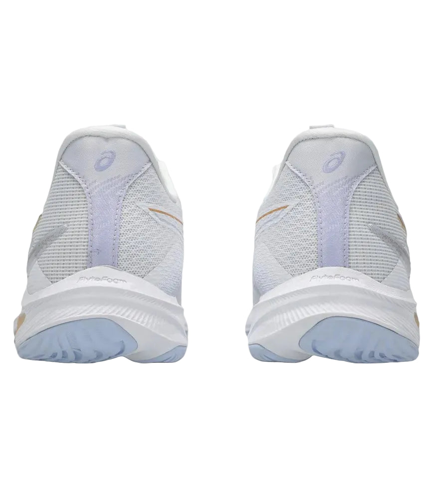 ASICS W Netburner Ballistic FF 4 ( Wide) WHITE/CHAMPAGNE