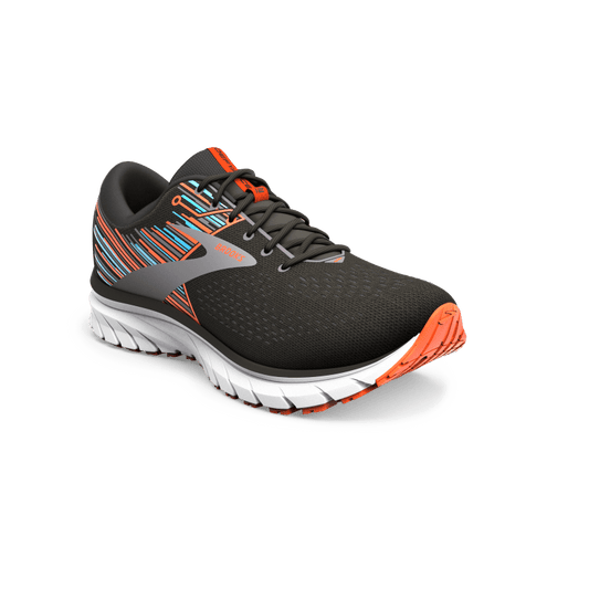BROOKS M Defyance 12 (d) BLACK/RED ORANGE/BLUE