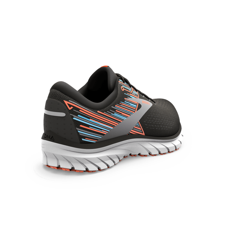 BROOKS M Defyance 12 (d) BLACK/RED ORANGE/BLUE