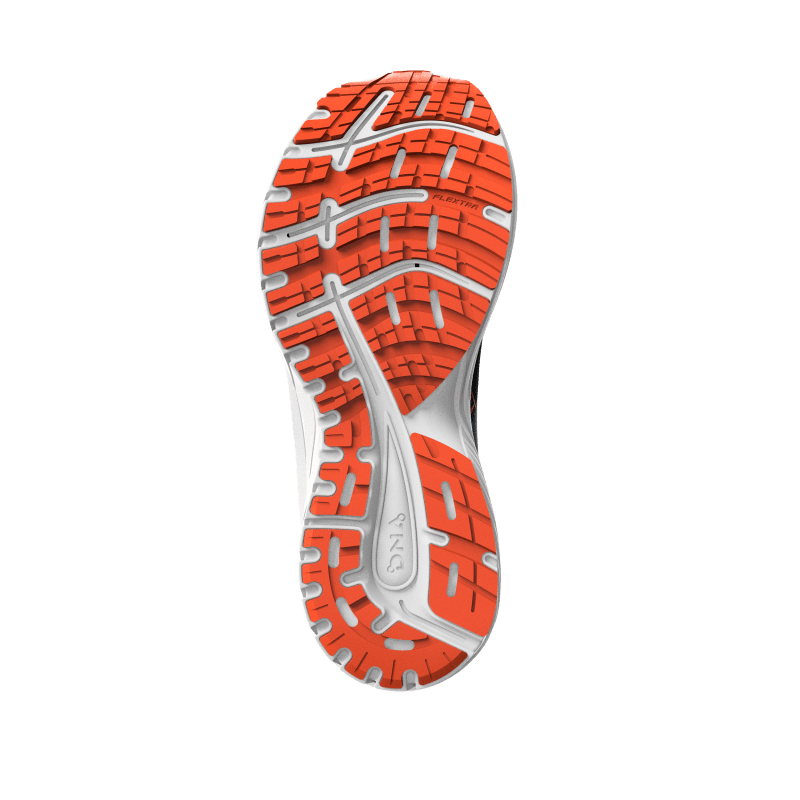 BROOKS M Defyance 12 (d) BLACK/RED ORANGE/BLUE