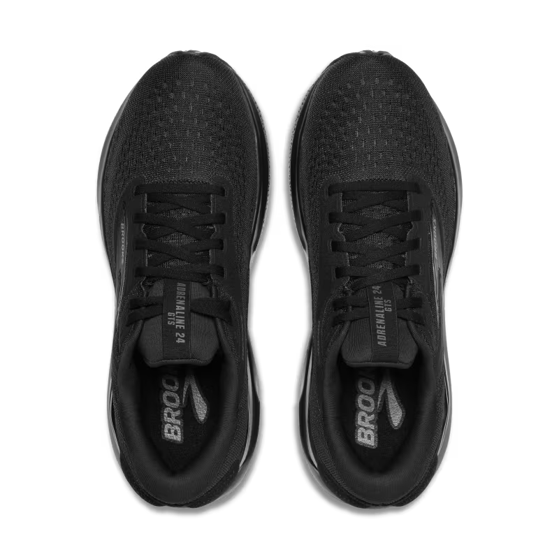 BROOKS M Adrenaline Gts 24 (2E) BLACK/BLACK/BLACK