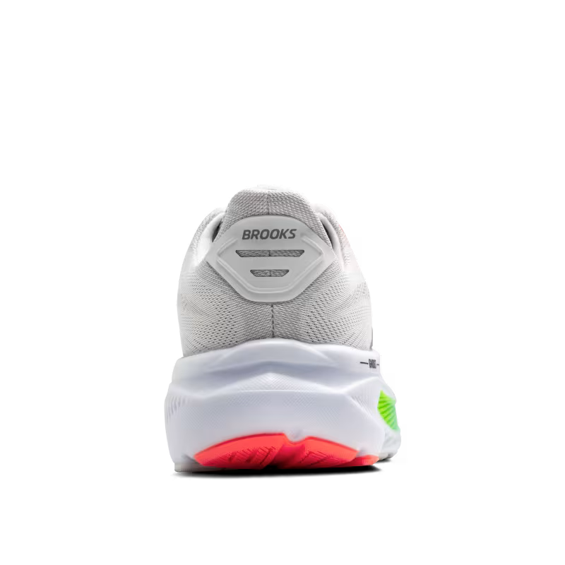 BROOKS M Ghost 17 (d) WHITE/PINK CLAY/GECKO