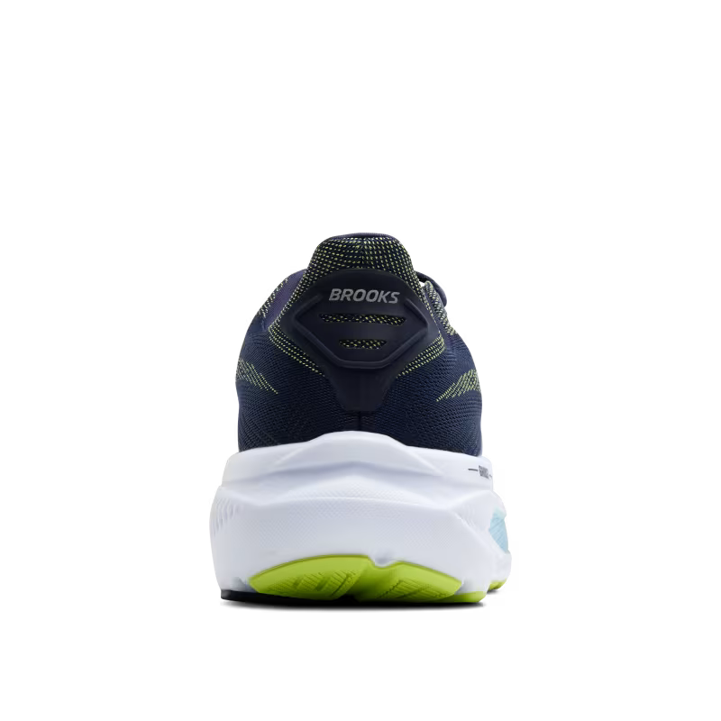 BROOKS M Ghost 17 (2E) PEACOAT/LIME/BLUE