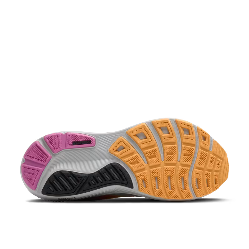 BROOKS W Ghost 17 (d) OYSTER/APRICOT/PINK