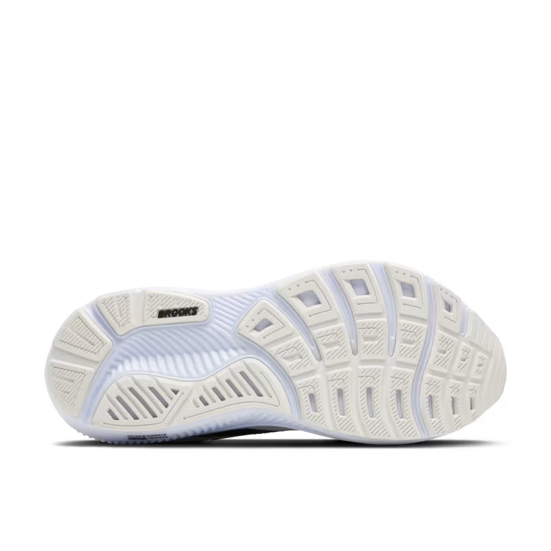 BROOKS W Ghost 17 (d) WHITE/BLACK/ROSE GOLD