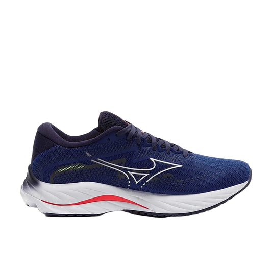 MIZUNO M Wave Rider 27 (m) Surf the Web/White/Neon Flame