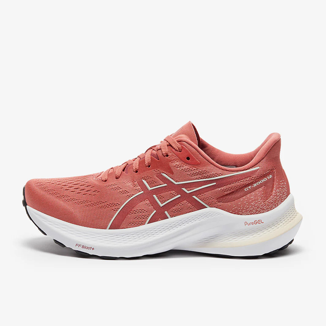 ASICS W GT-2000 12 (b) W LIGHT GARNET/BRISKET RED