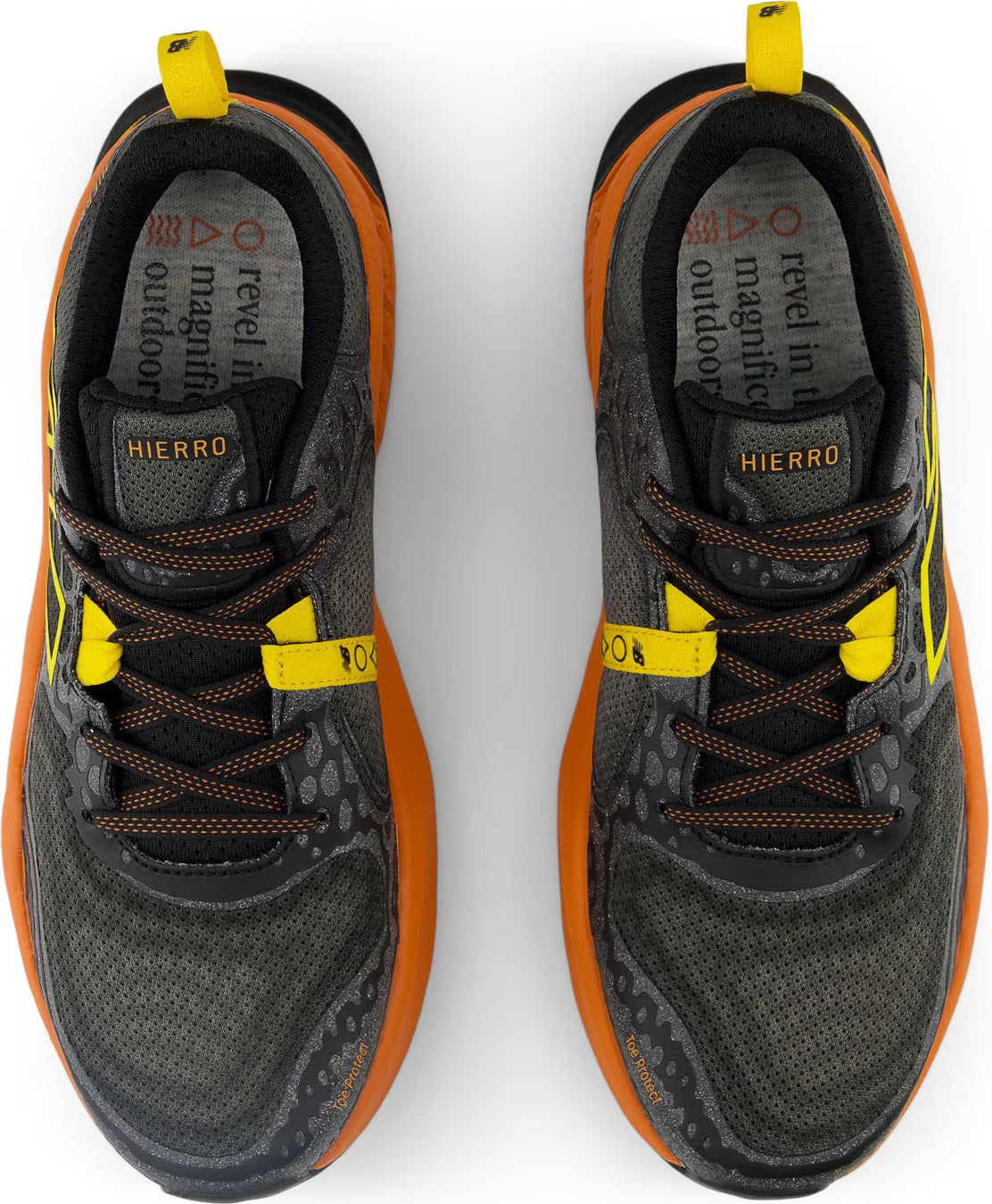 NEW BALANCE M Hierro V8 2E Width BLACK/ORANGE