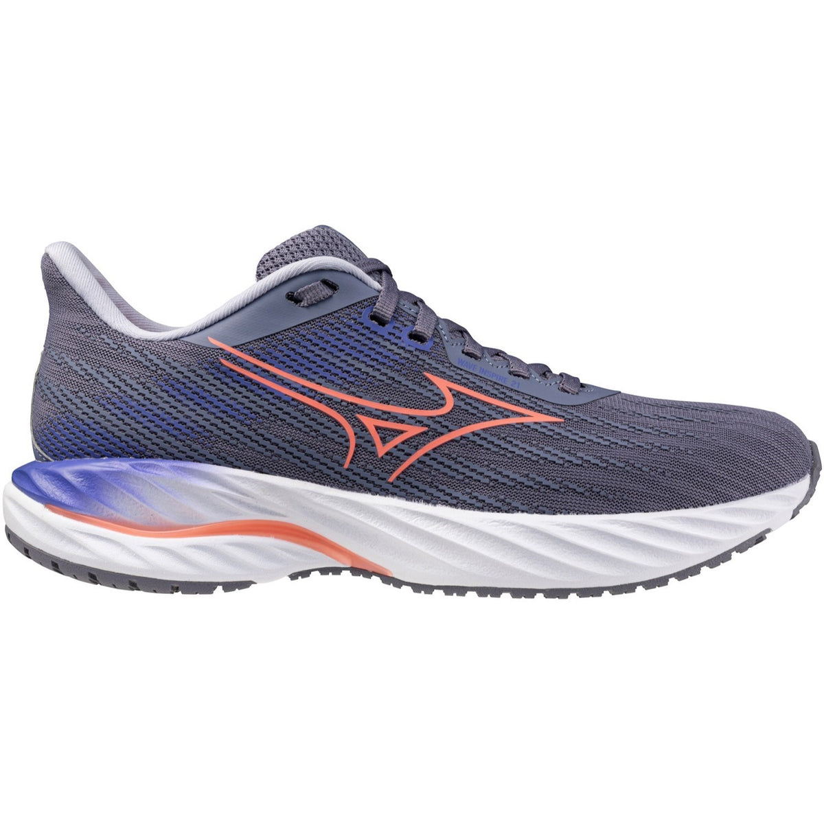 MIZUNO W Wave Inspire 21 D BLUE GRANITE/STRIKING CORAL/IRIS