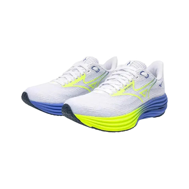 MIZUNO W Rider 29 (b) WHITE/LIGHTNING YELLOW/ULTRAMARINE