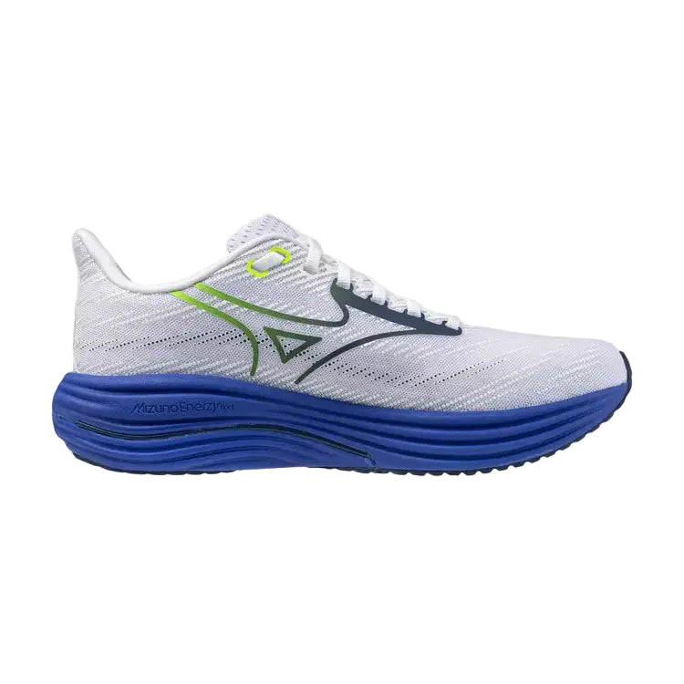 MIZUNO M Rider 29 (d) WHITE/ESTATE BLUE/LIGHTNING YELLOW