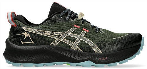 ASICS M Trabuco 12 Mens SMOG GREEN/FEATHER GREY