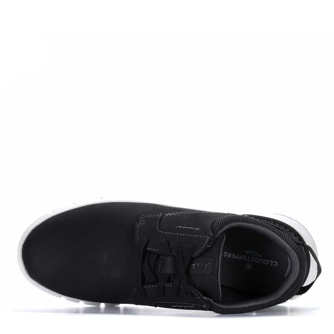 CLARKS M Step 365 Plain BLACK NUBUCK
