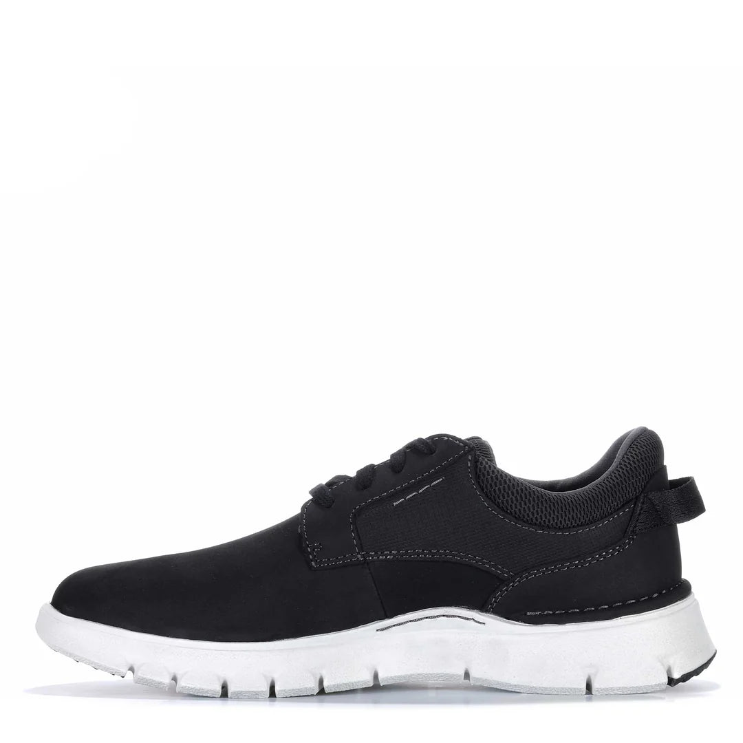 CLARKS M Step 365 Plain BLACK NUBUCK