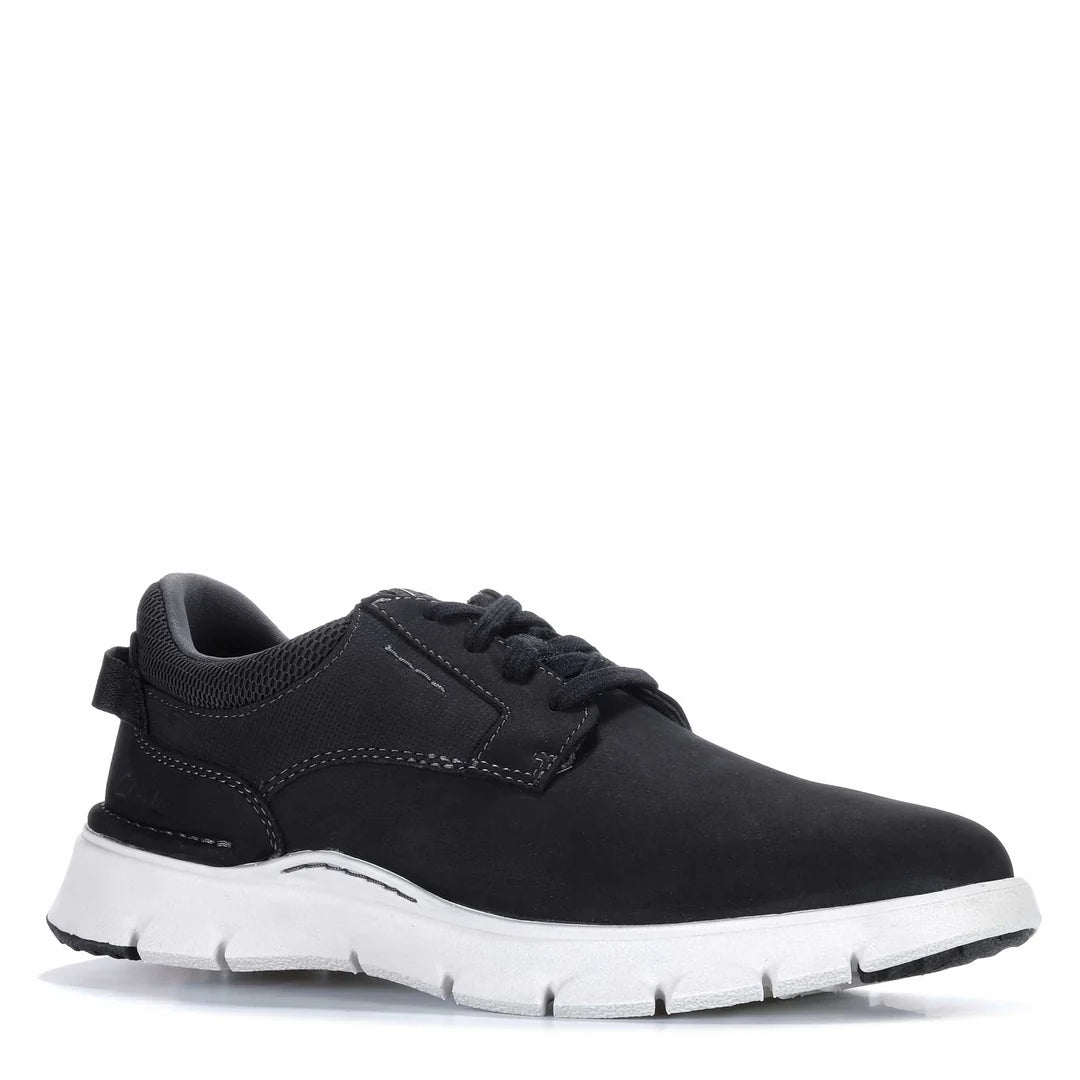 CLARKS M Step 365 Plain BLACK NUBUCK