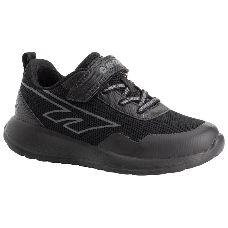 HI TEC K HI Tec Sprinter EZ Jnr Velcro TRIPLE BLACK