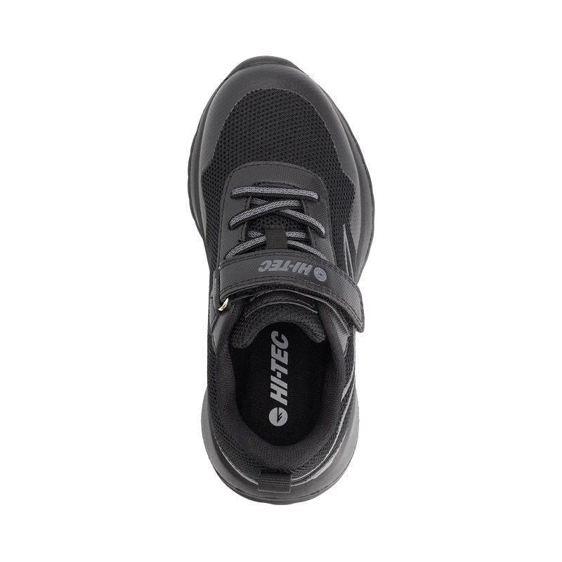 HI TEC K HI Tec Sprinter EZ Jnr Velcro TRIPLE BLACK