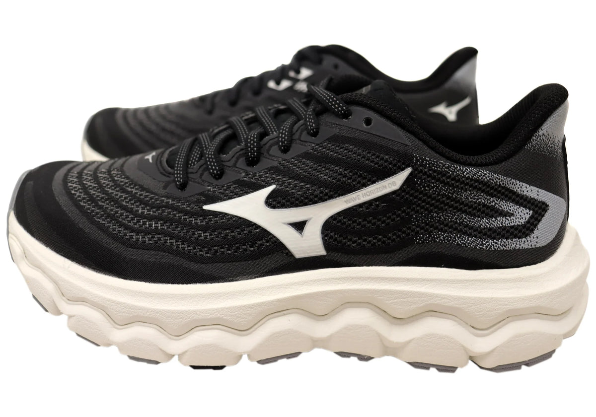 MIZUNO W Wave Horizon 8 (d) Black/White/Ultimate Gray