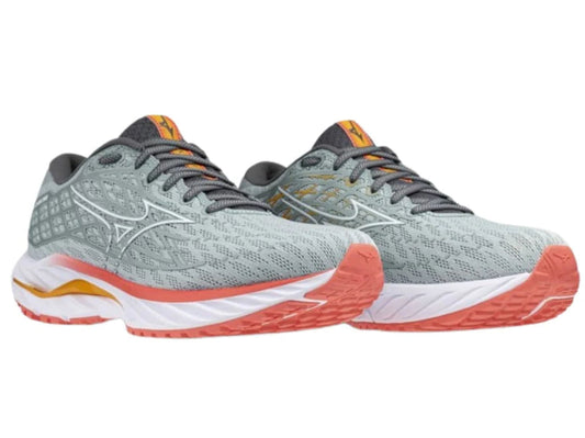 MIZUNO W Wave Inspire 20 GREY MIST/WHITE/DUBARRY