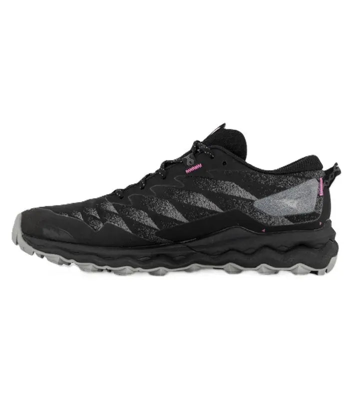MIZUNO W Wave Diachi 7 Gtx BLAKC/FUCHSIA FEDORA/QUIET SHADE