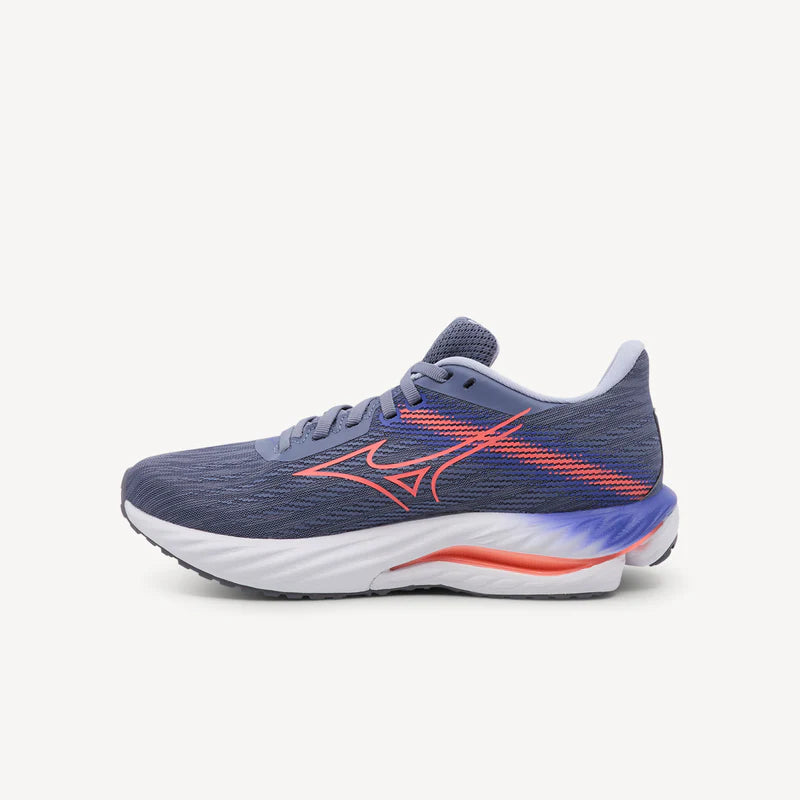 MIZUNO W Wave Inspire 21 B BLUE GRANITE/STRIKING CORAL/IRIS