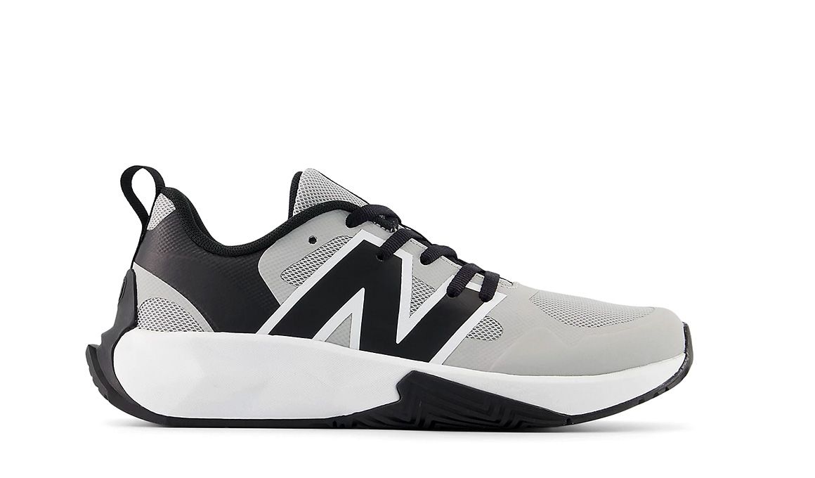 NEW BALANCE K FC Play GS GREY/BLACK/WHITE