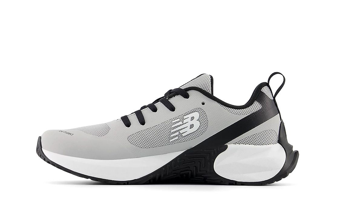 NEW BALANCE K FC Play GS GREY/BLACK/WHITE